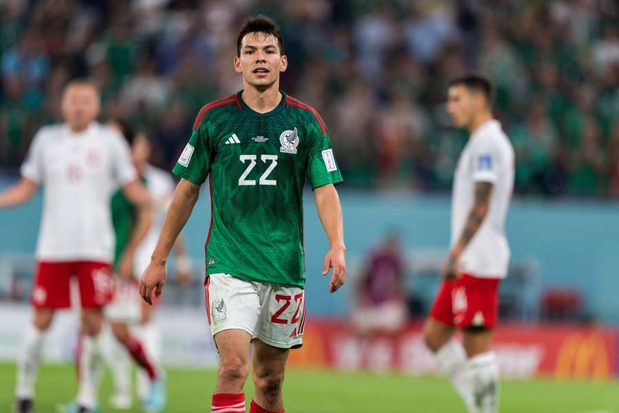 Hirving Lozano is appearing at his second World Cup with Mexico.