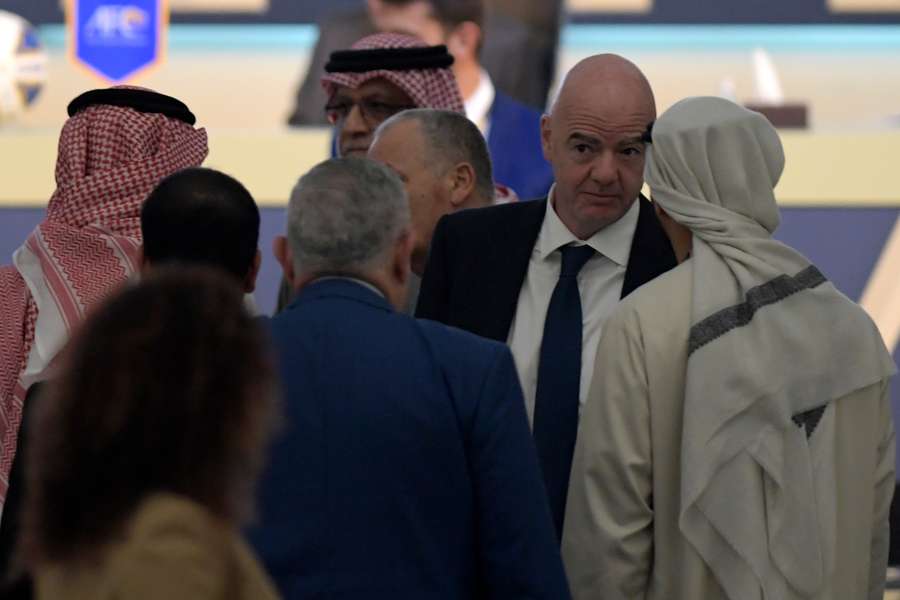 FIFA President Gianni Infantino was present at the 33rd Asian Football Confederation (AFC) Congress 