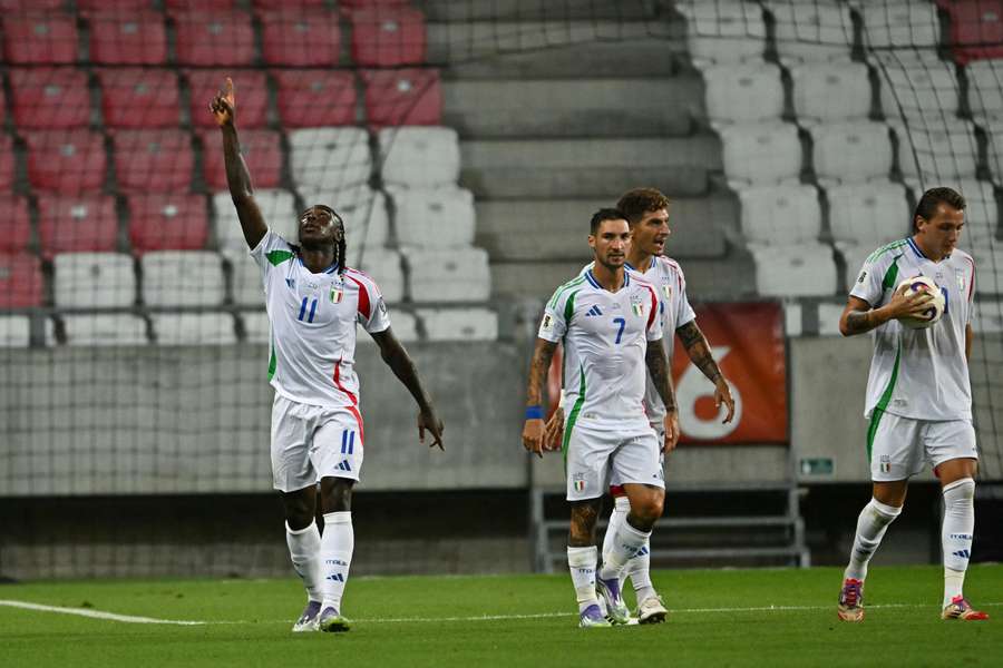 Moise Kean strelil dva góly.
