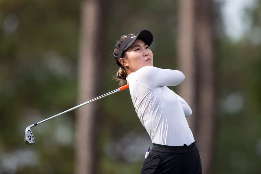 La estadounidense Karen Chung, durante un partido.