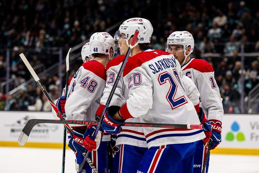 Slafkovský a spol. porazili Pittsburgh.