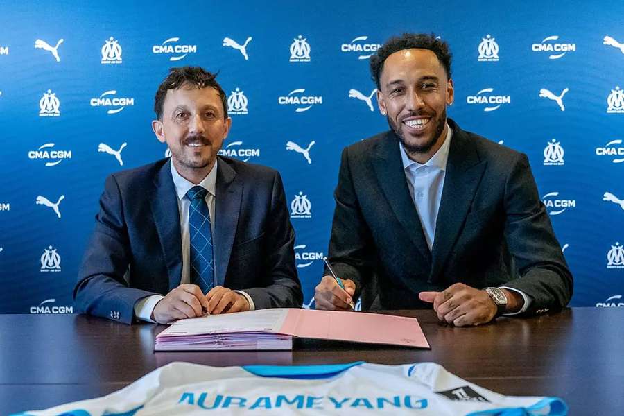 Marselha oficializa o regresso de Pierre-Emerick Aubameyang