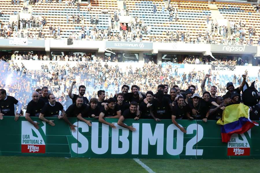 Académica garantiu regresso à Liga 2, quatro anos depois Académica garantiu regresso à Liga 2, quatro anos depois