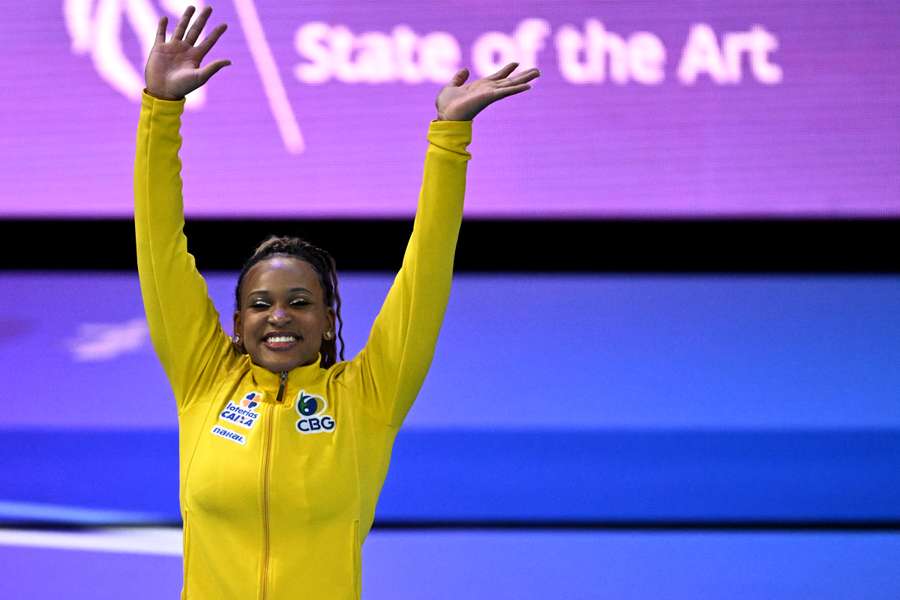 Rebeca conquistou 5 medalhas no Mundial de Ginástica no início do mês