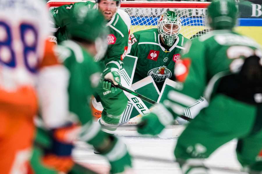 Arvid Holm made 13 saves in Rogle's win over Tappara Arvid Holm made 13 saves in Rogle's win over Tappara