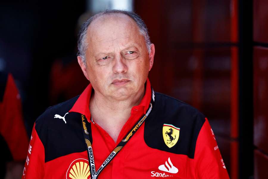 Frédéric Vasseur insiste sur la régularité que doit trouver Ferrari.