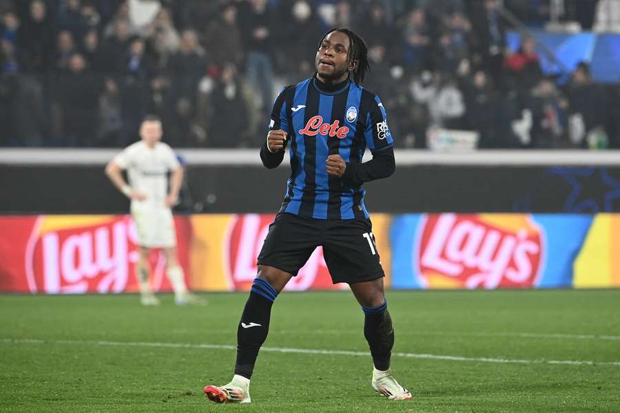 Ademola Lookman in action for Atalanta