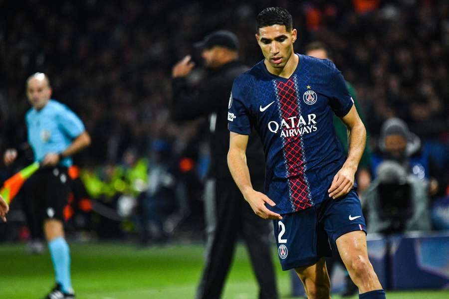 Achraf Hakimi, do PSG Achraf Hakimi, do PSG
