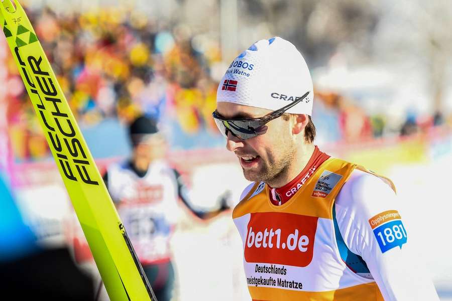 Riiber beim Weltcup in Oberstdorf im Januar