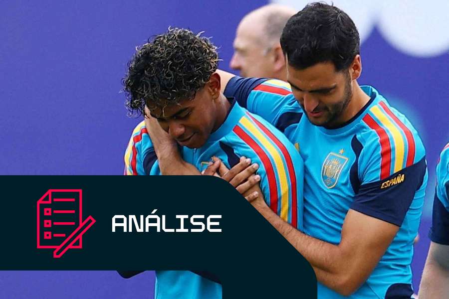 Lamine Yamal e Merino querem conquistar o troféu com a Espanha Lamine Yamal e Merino querem conquistar o troféu com a Espanha