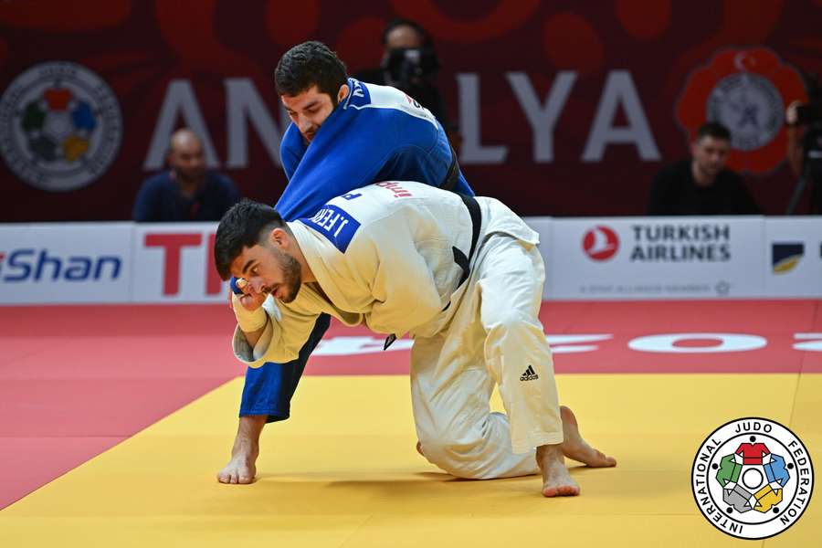 João Fernando defrontou na final de -81 kg o turco Muhammed Koc 