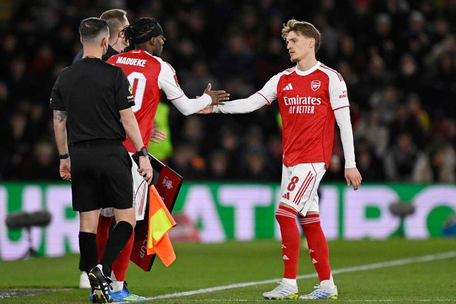 Odegaard falha jogo com o Sporting Odegaard falha jogo com o Sporting