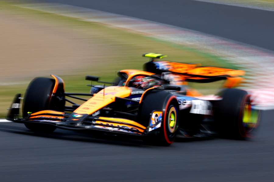 Norris finished second behind Verstappen at Japan's Suzuka Circuit last season