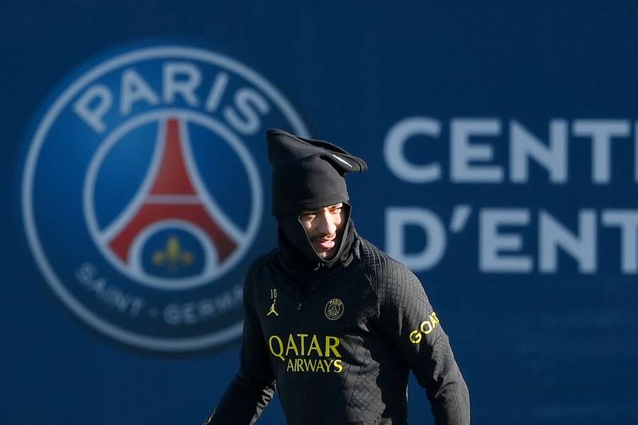 Neymar vai para o jogo