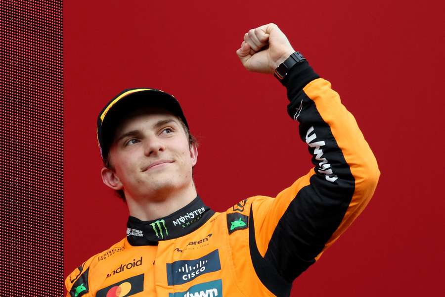 Oscar Piastri won in Spa last weekend