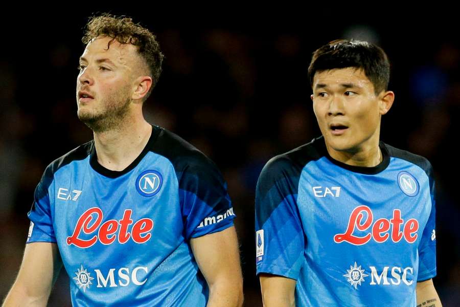 La coppia di centrali difensivi del Napoli