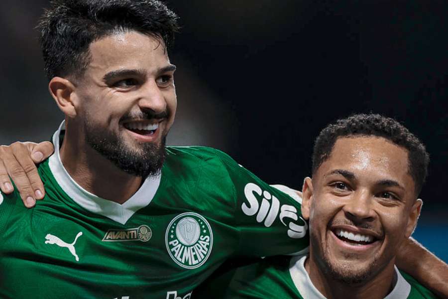 Flaco e Roque são os artilheiros do Palmeiras na temporada