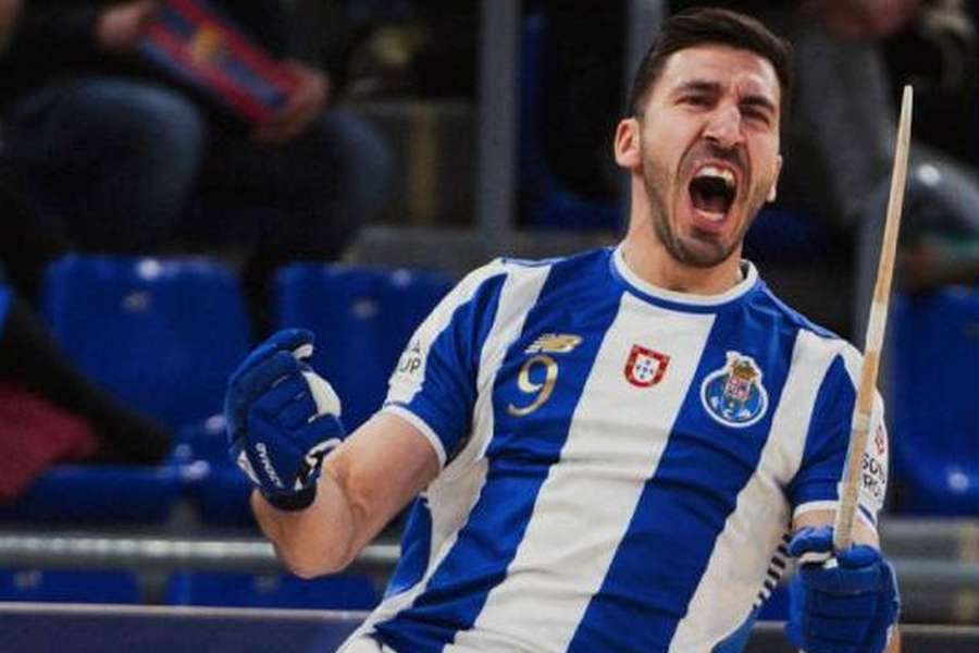 Rafa festeja no Palau Blaugrana