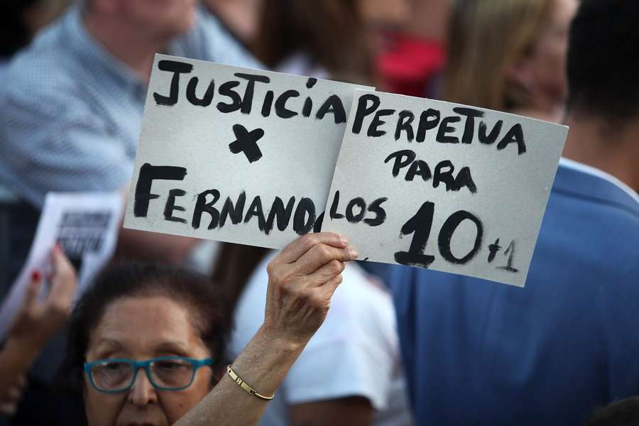 A leitura da sentença foi transmitida ao vivo pela televisão