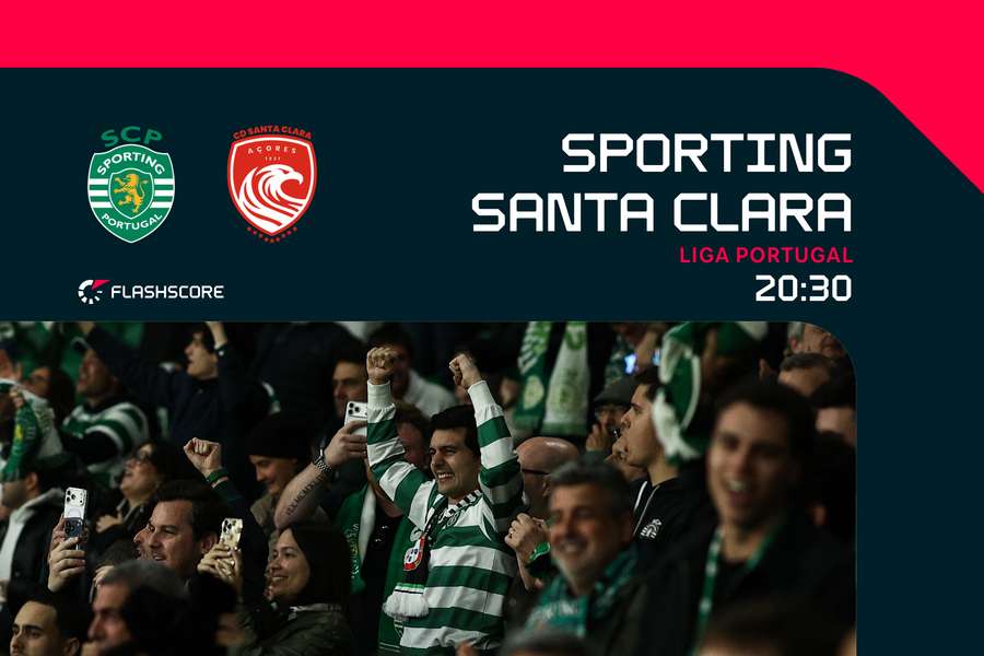 Sporting recebe Santa Clara em Alvalade