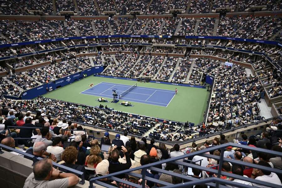 Das Arthur Asche Stadium ist für Tennis-Verhältnisse gigantisch Das Arthur Asche Stadium ist für Tennis-Verhältnisse gigantisch