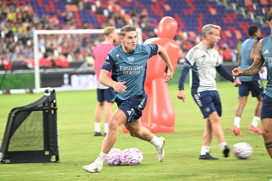 Gyokeres is set for his first Arsenal appearance