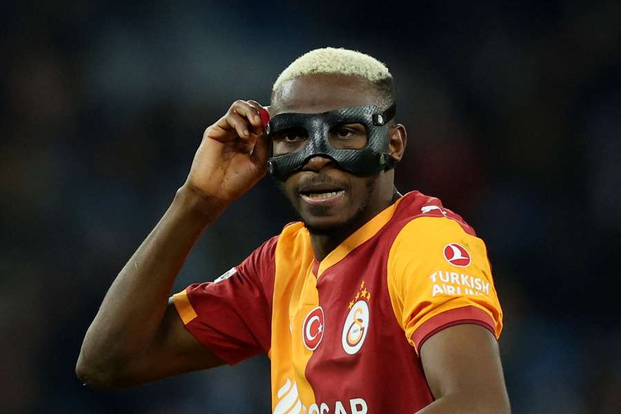 Osimhen, delantero del Galatasaray