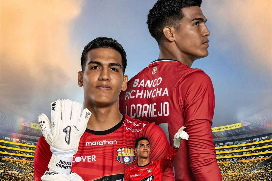 Justin Cornejo era el tercer portero del Barcelona de Ecuador