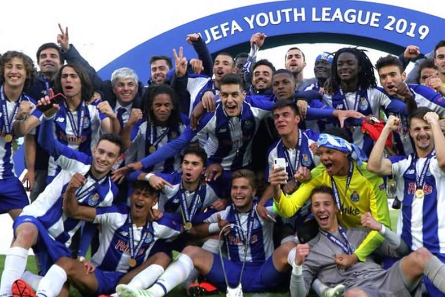 FC Porto assinalou sete anos desde a conquista da UEFA Youth League