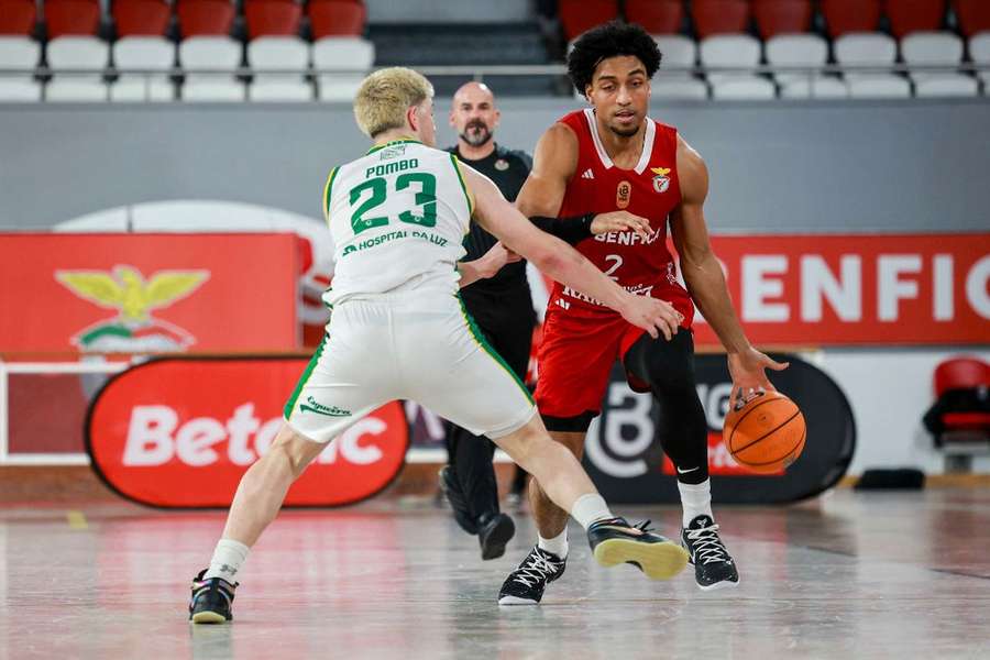 Justice Sueing esteve em destaque no Benfica