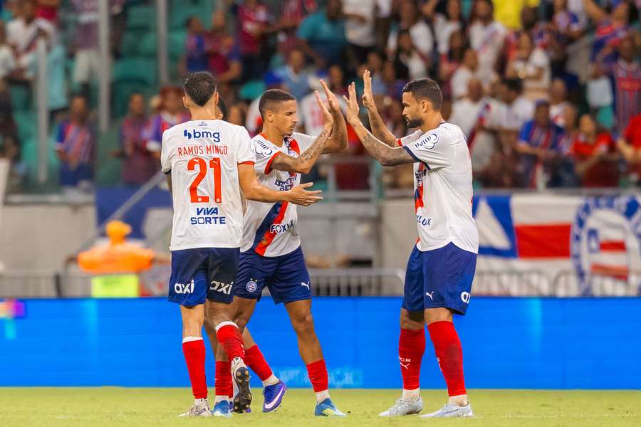 O Bahia buscou o empate no segundo tempo