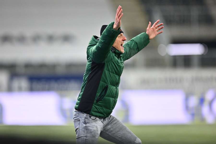 Trenér Jablonce Luboš Kozel se po zápase v Hradci Králové zlobil.