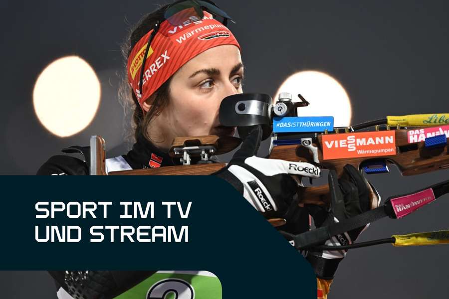 Sport live am Freitag: Vanessa Voigt will in Oslo für das deutsche Biathlon-Team überzeugen.