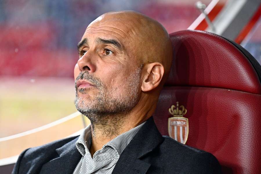 Pep Guardiola à Louis II.