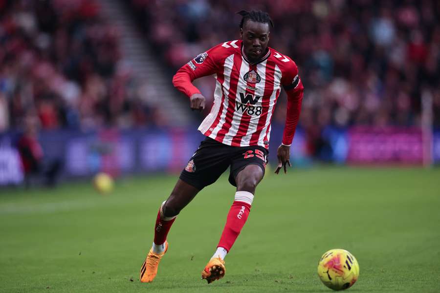 Bertrand Traoré ao serviço do Sunderland