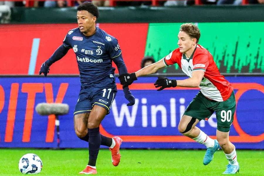 Arthur Gomes está atualmente no Dínamo Moscovo