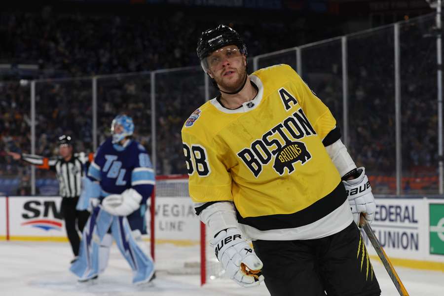 Pastrňák se pod pěti góly Bostonu podepsal jednou asistencí.