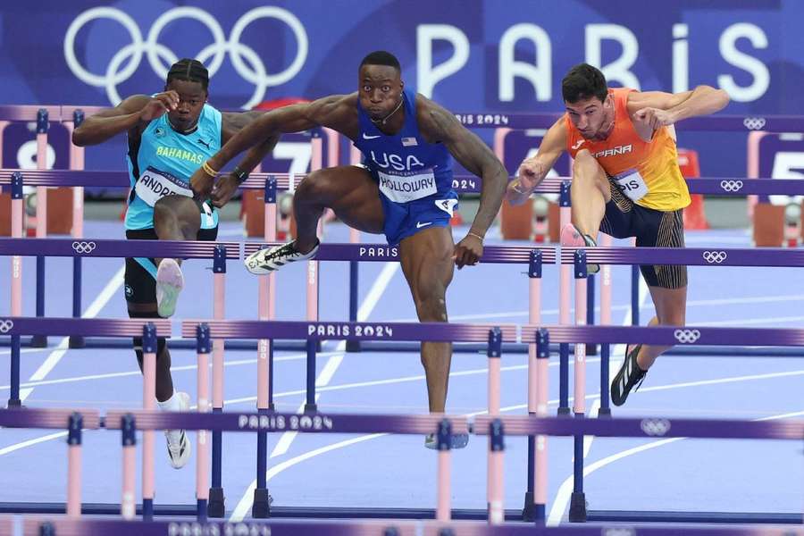 Quique Llopis, cuarto en los 110 metros vallas