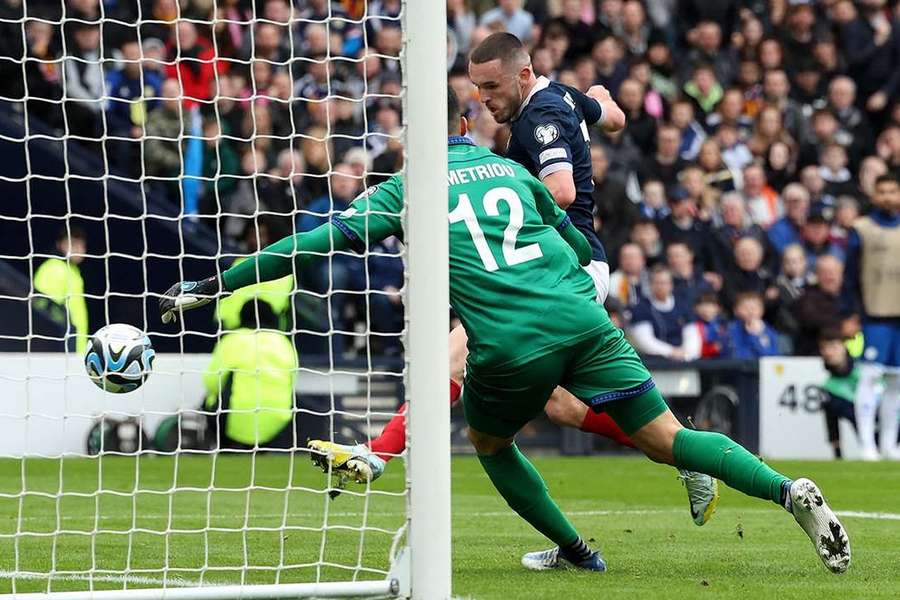 John McGinn opened the scoring for Scotland