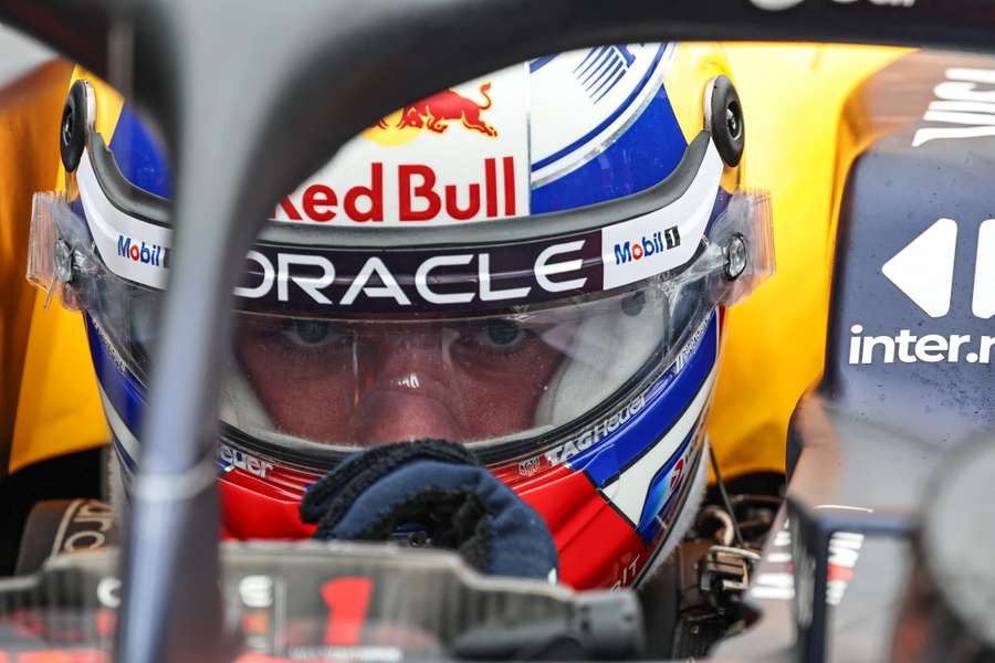 Verstappen au Brésil le week-end dernier.