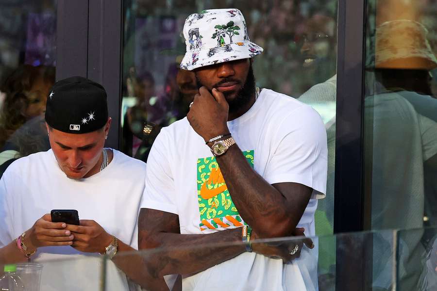 LeBron James pictured in Miami