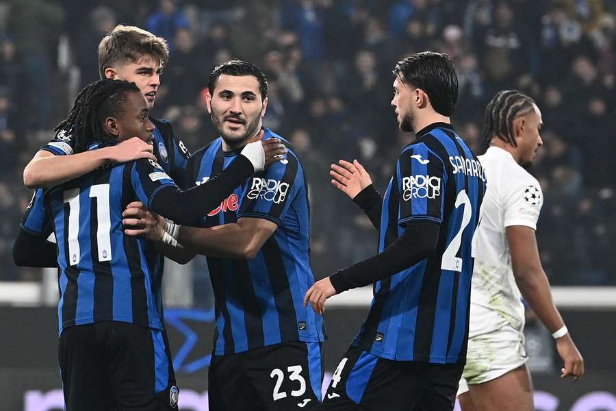 Atalanta passou o carro no 2° tempo
