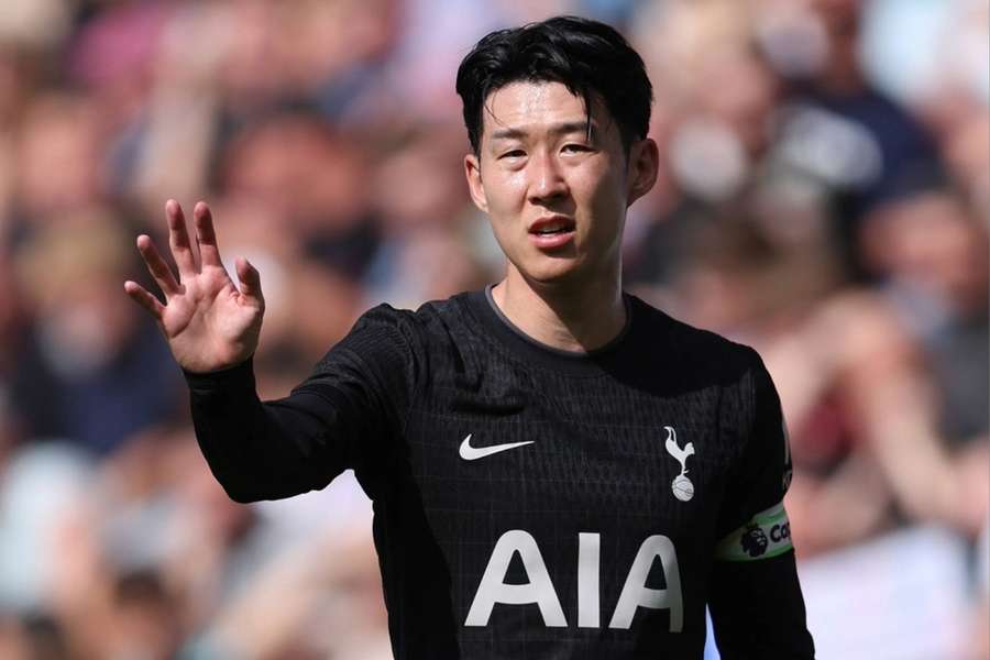 Son deve deixar o Tottenham após 10 anos