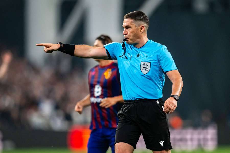 Istvan Kovacs va arbitra derby-ul FCSB - Universitatea Craiova