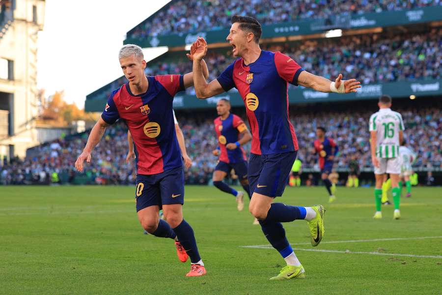 Lewandowski wraca do składu z golem, ale Barcelona znów potyka się w końcówce