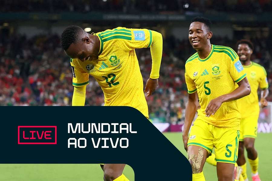 Maseko abriu o placar em África do Sul x Coreia do Sul