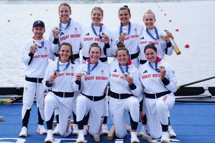 Team GB secure more medals with rowing eights gold and bronze