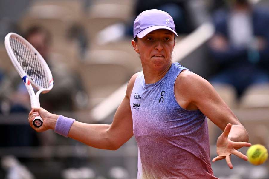 Iga Swiatek em destaque em Roland Garros