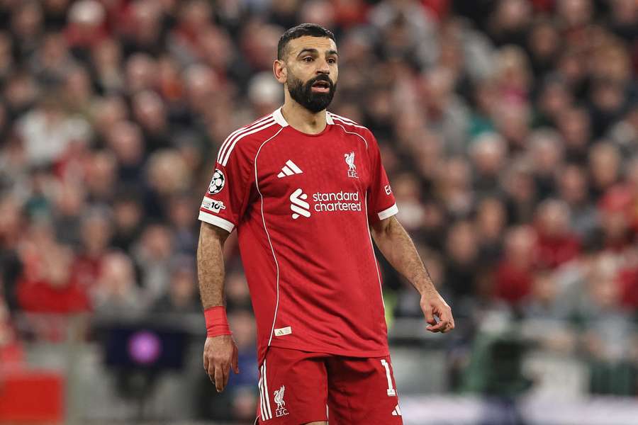 Salah en Ligue des champions mercredi.