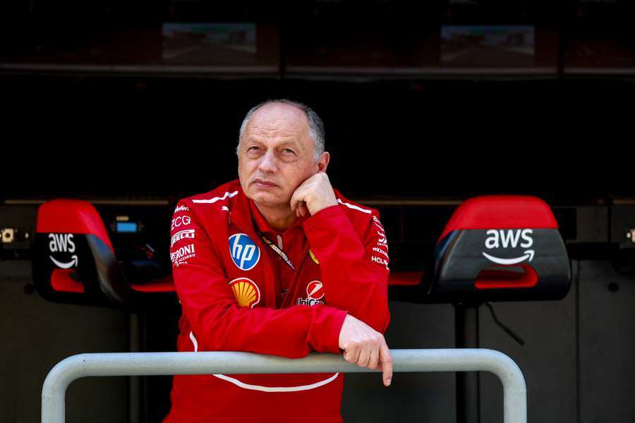Frederic Vasseur prima del GP di Cina Frederic Vasseur prima del GP di Cina